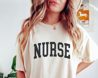 Camisa de enfermera, nueva enfermera, regalo de enfermera, regalo de graduación de enfermera, apreciación de enfermera, camiseta de enfermera, camiseta de colores cómodos
