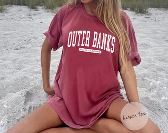 Chemise Outer Banks, Chemise Comfort Colors, Chemise Outerbanks, Tee Outerbanks, Caroline du Nord