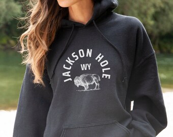 Jackson Hole Sweatshirt | National Park Hoodie | Jackson Hole | Hiking Camping | Tee | Mens | Womens
