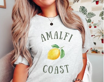 Amalfi Kust Shirt - Vakantie Shirt - Reizen Shirt - Italië - Positano - Capri - Citroen Sweatshirt - Citroen Shirt