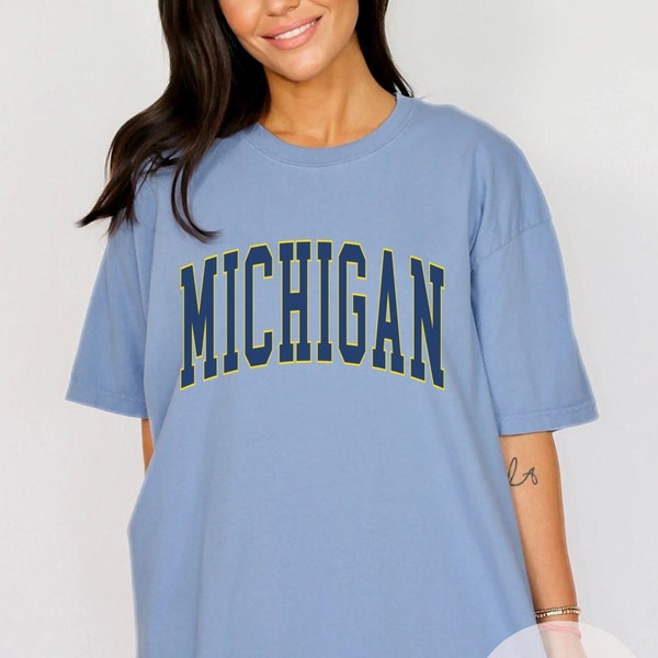 Michigan T Shirt - Etsy
