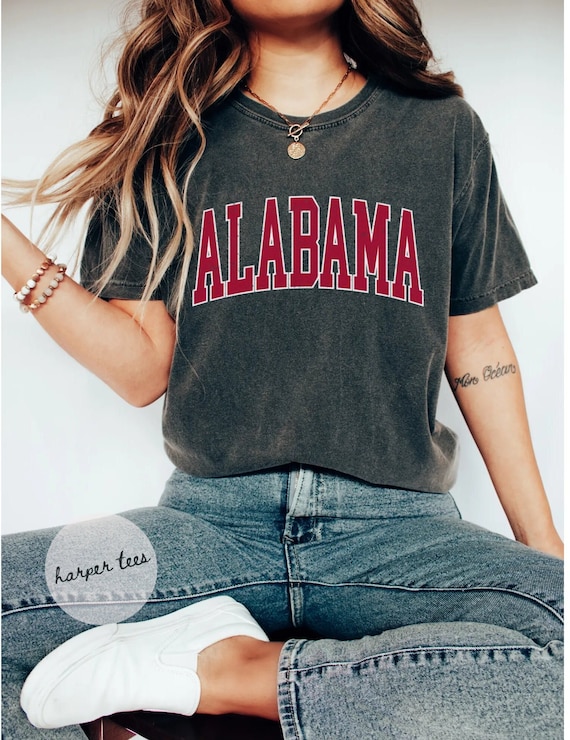 Alabama Comfort Colors Shirt Etsy