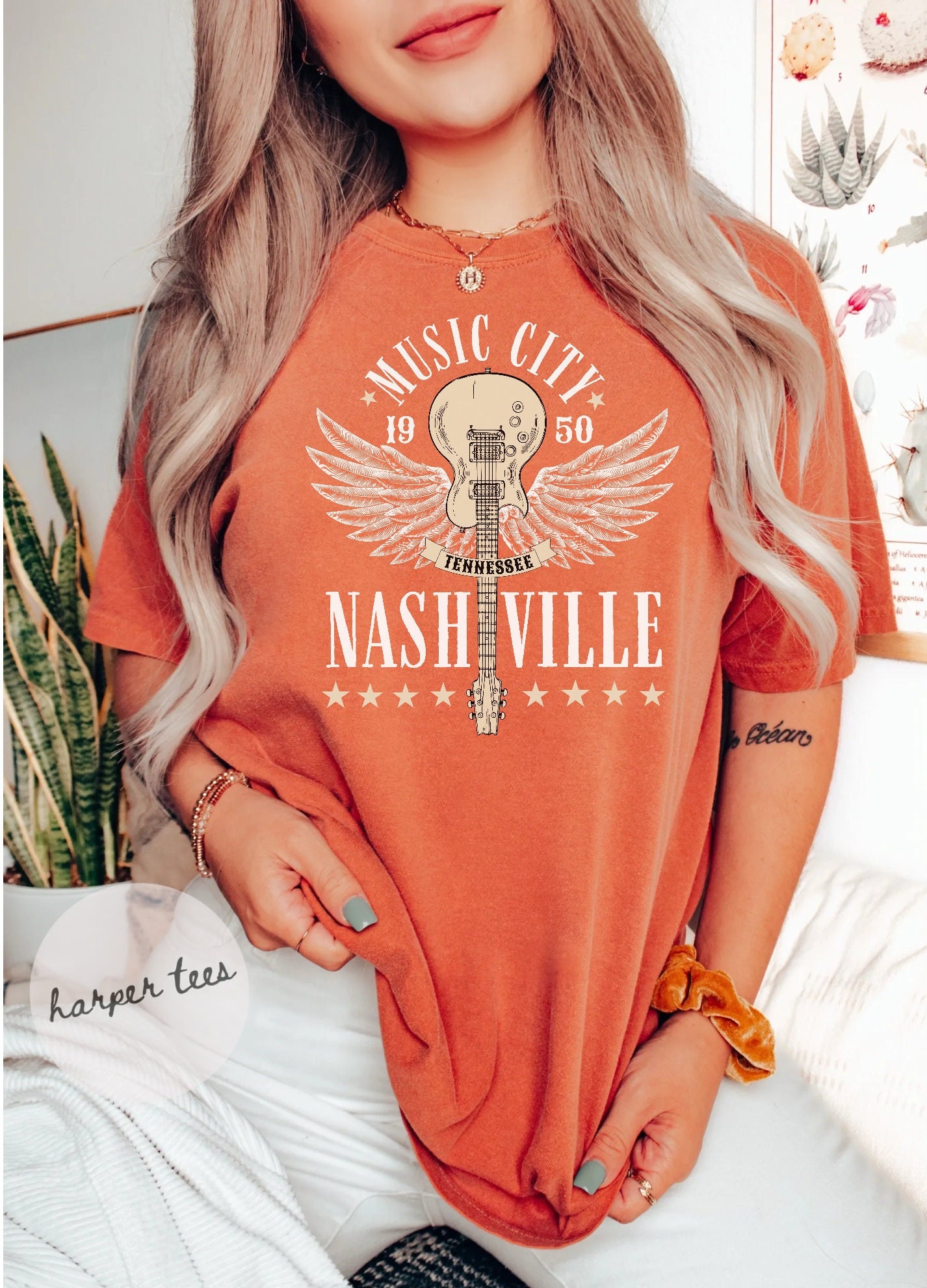 Discover Nashville Shirt Country Music Shirt Cute Western T-Shirt