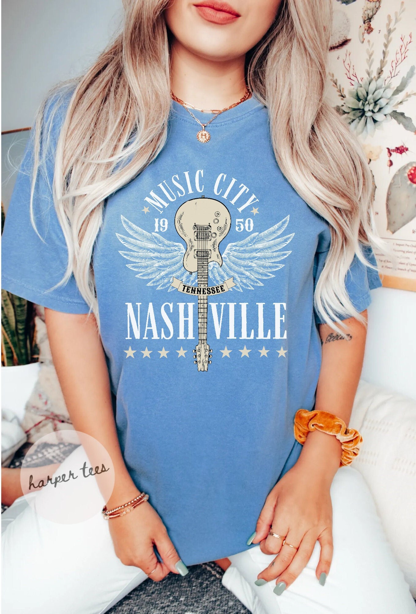 Discover Nashville Shirt Country Music Shirt Cute Western T-Shirt