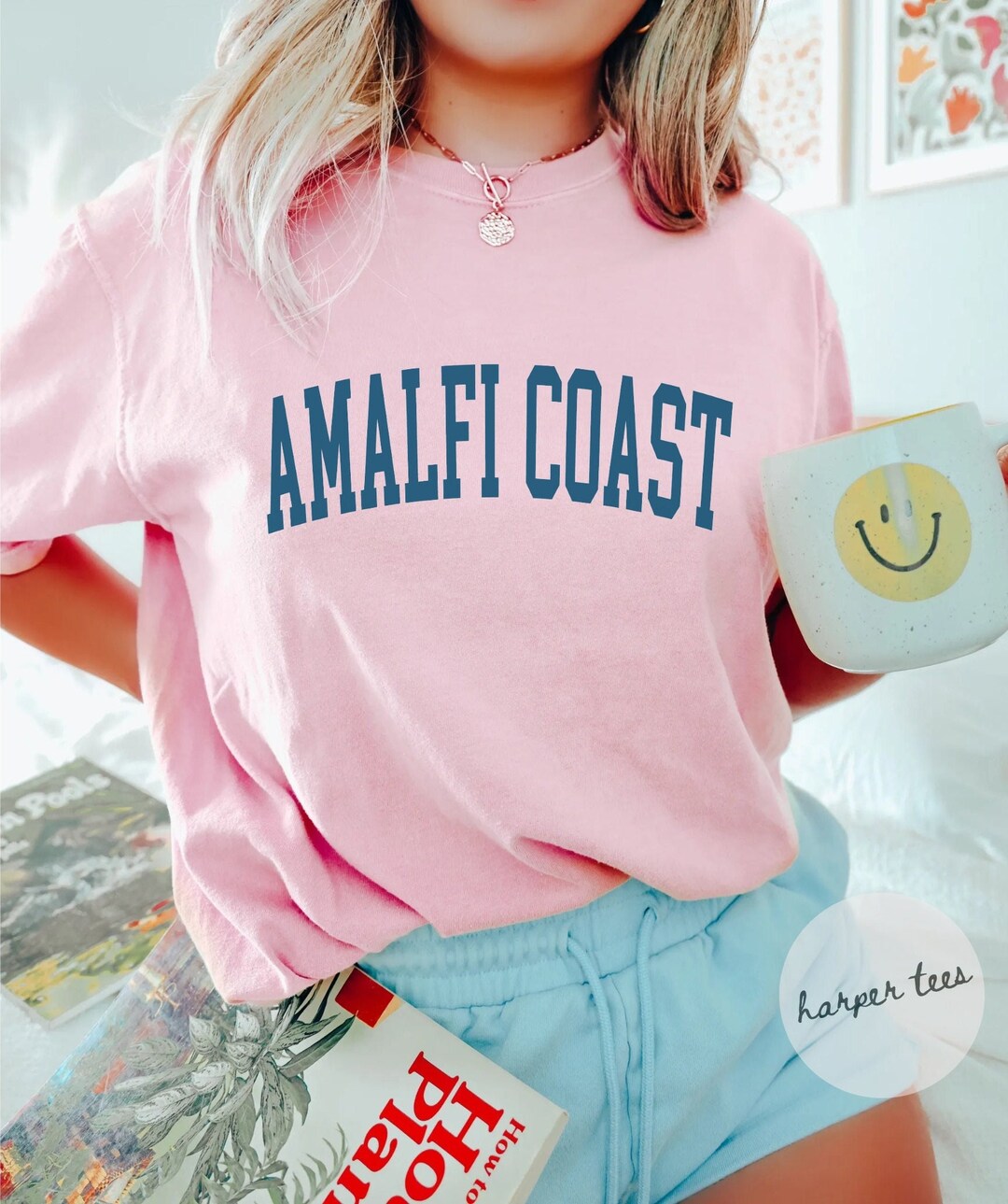 BOYS' SHORT SLEEVE SHIRT AMALFI AMORE