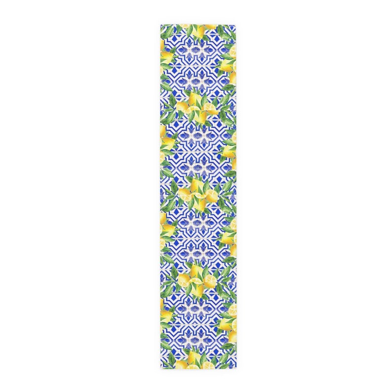 Blue Tiles,mosaic,Mediterranean Tiles,majolica Art ,lemon