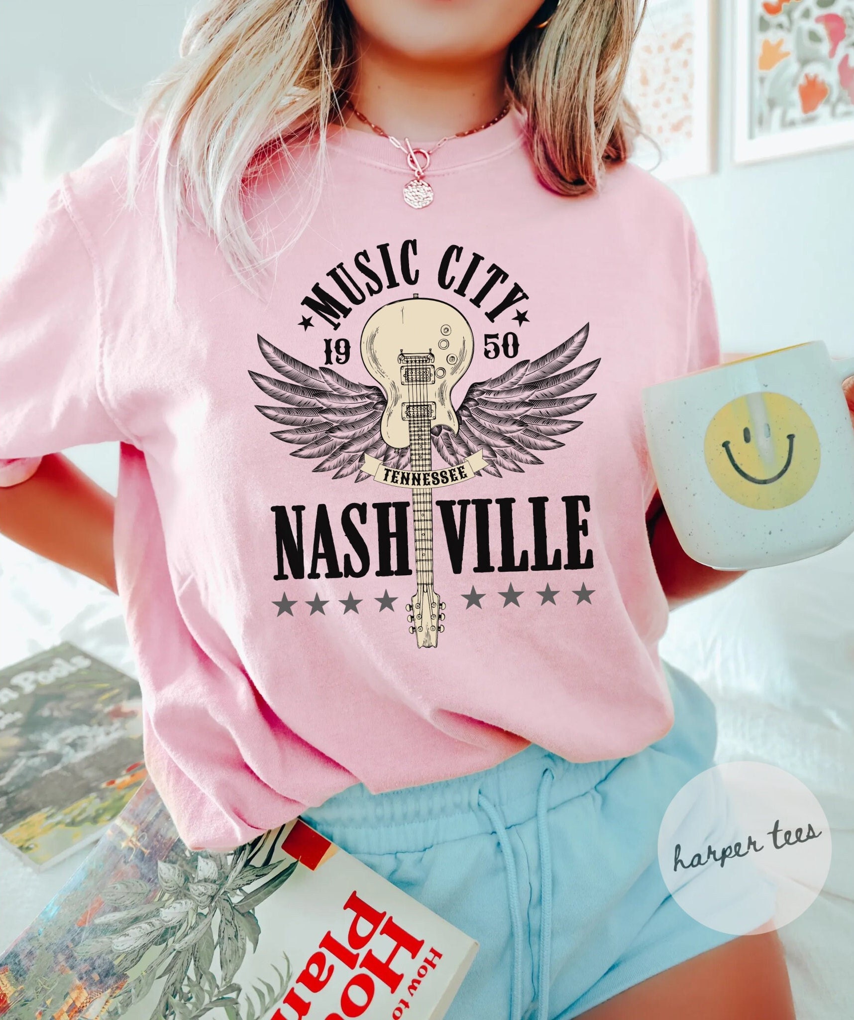 Discover Nashville Shirt Country Music Shirt Cute Western T-Shirt