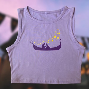 Rapunzel Crop Tank | Disney Shirt | Princess Rapunzel | Tangled