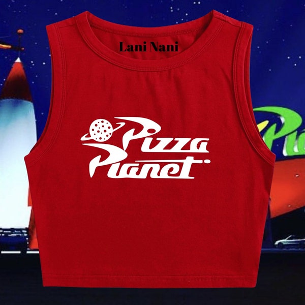 Pizza Planet Crop Tank | Disney Crop Tank | Disney Shirt | Hollywood Studios Shirt| Toy Story Land| Toy Story