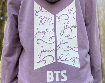 bts hoodie merch