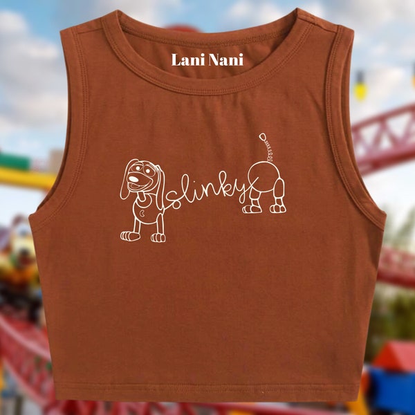 Slinky Crop Tank | Disney Crop Tank | Disney Shirt | Toy Story