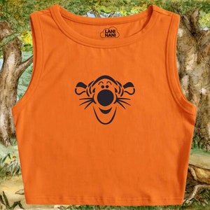 Tigger Crop Tank | Winnie the Pooh Crop Tank | Disney Crop Tank | Disney Crop Top | Disney Shirt | Hundred Acre Wood