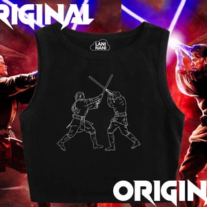 ORIGINAL Star Wars Crop Tank | Star Wars Shirt | Star Wars | Obiwan Kenobi | Anakin | Disney Shirt | Disney Crop Top