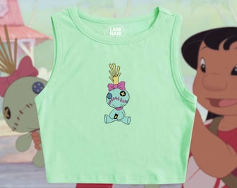 Scrump Crop Tank | Disney Crop Tank | Lilo and Stitch