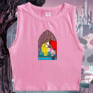 Sleeping Beauty Crop Top | Disney Princess Crop Top | Disney Shirt | Disney Vacation Shirt