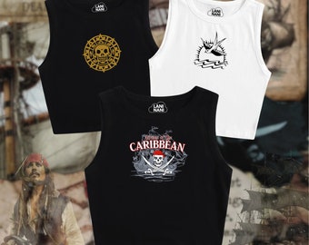 Pirates of the Caribbean Crop Tank | Pirates Crop Tank | Disney Vacation Shirt