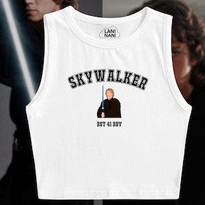 Anakin Skywalker Crop Tank | Star Wars Crop Tank | Star Wars Shirt | Disney Crop Tank