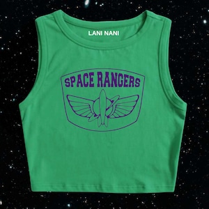 Space Ranger l Crop Tank | Disney Crop Tank | Toy Story Shirt | Buzz Lightyear | Pixar