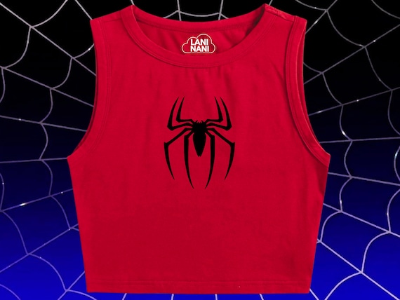 Spider-Man Crop Tank | Amazing Spider Man Avenger Shirt | Superhero Shirt