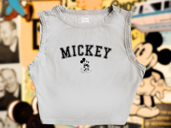 Mickey Crop Tank | Mickey Shirt | Disney Mickey Shirt | Disney