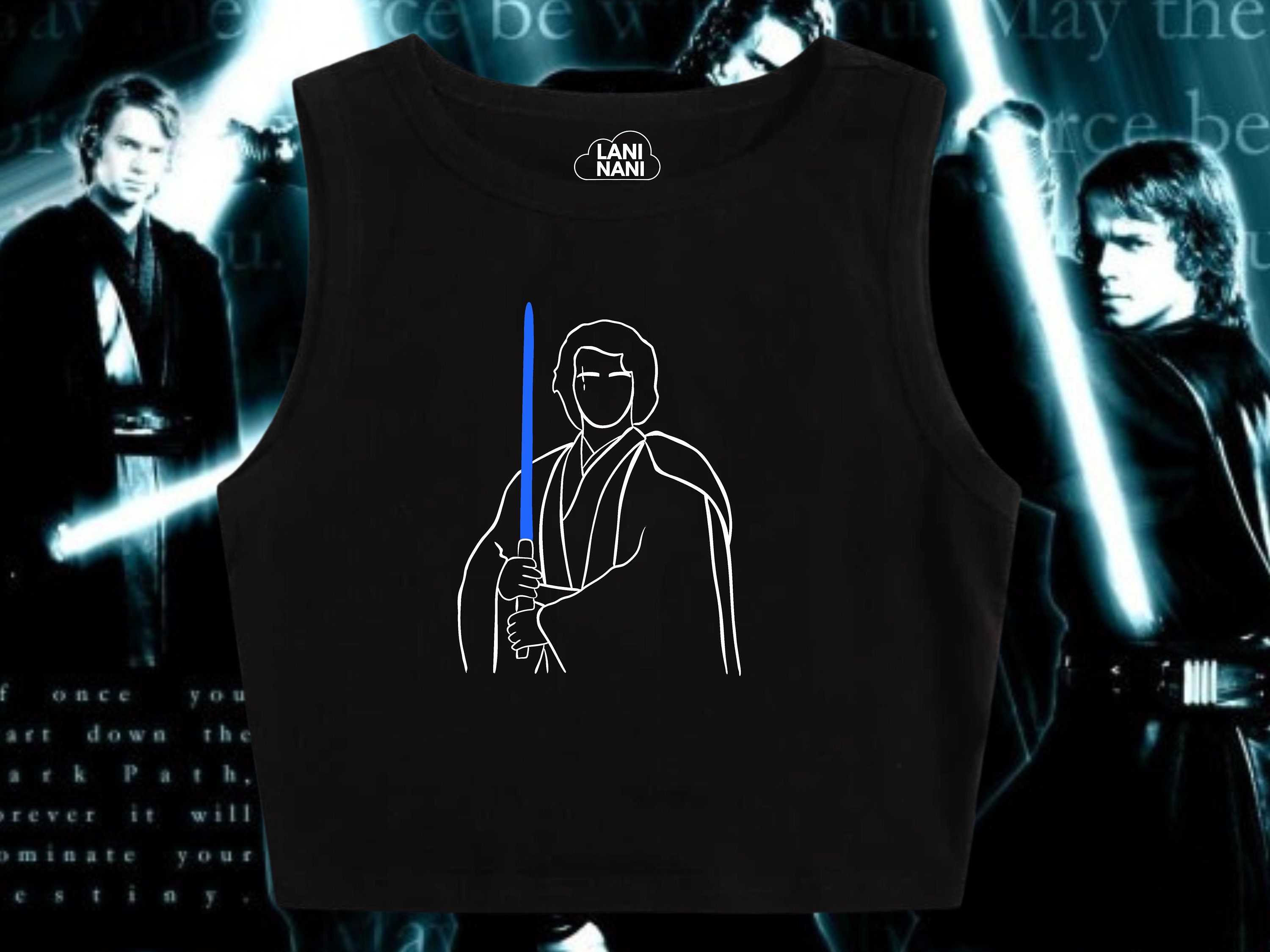 Anakin Skywalker Crop Tank | Star Wars Crop Tank | Star Wars Shirt