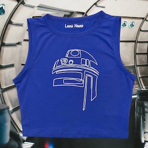 R2-D2 Crop Tank | Disney Crop Tank | Disney Shirt | Star Wars