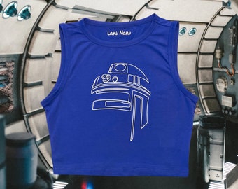 R2-D2 Crop Tank | Disney Crop Tank | Disney Shirt | Star Wars