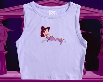 Meg Crop Tank| Hercules Crop Tank | Zero to Hero | Disney Crop Tank