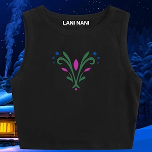 Anna from Frozen Inspired Crop Tank | Frozen Crop Tank | Disney Vacation Shirt