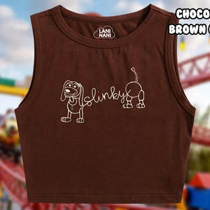Slinky Crop Tank | Disney Crop Tank | Disney Shirt | Toy Story