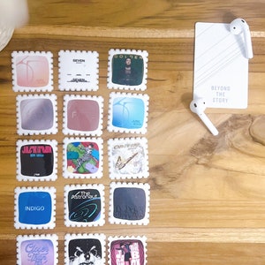BTS Solo Album Stamps Stickers Set