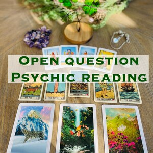 Open Question Reading using Tarot, Lenormand, and Runes. Psychic Reading.