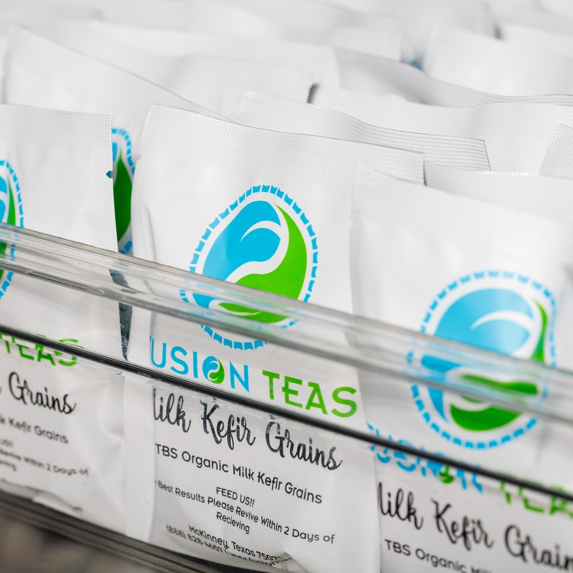 Fresh Organic Milk Kefir Grains 1 Tablespoon Plus Free Etsy