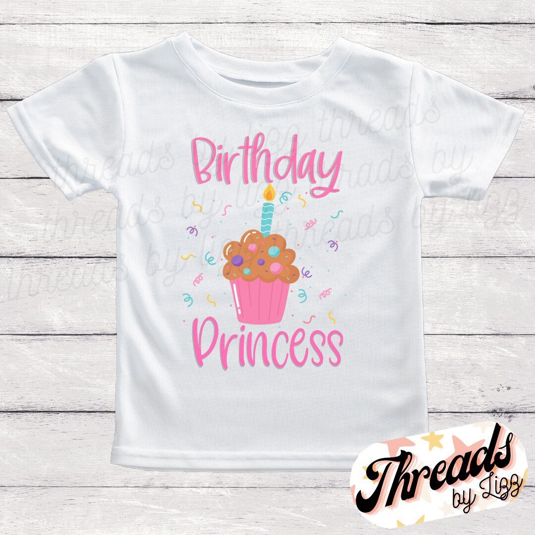 Birthday T-shirt Kids Custom Birthday 