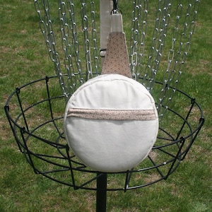 PDF Disc Golf or Frisbee Golf Carrying Bag Pattern Perfect for Guys! Can hold 6 discs