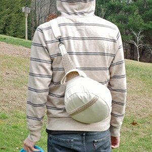 PDF Disc Golf or Frisbee Golf Carrying Bag Pattern Perfect for Guys Can hold 6 discs image 4