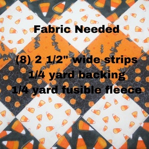 PDF Halloween Quilted Table Runner Pattern Digital Download Pattern ...