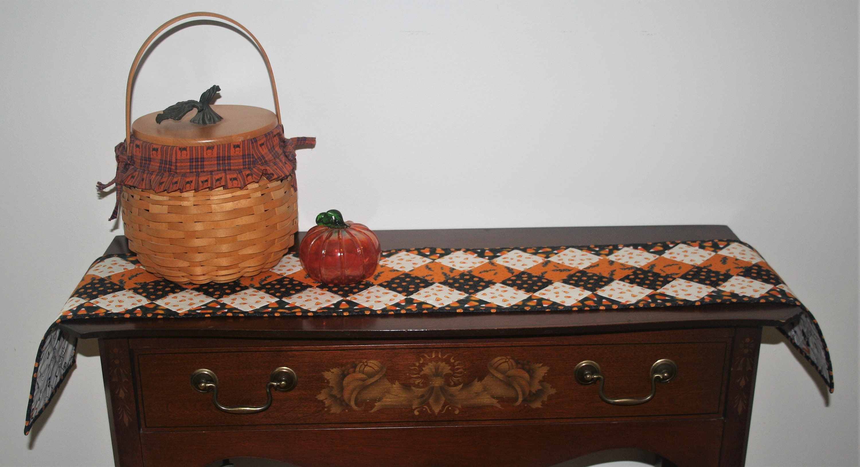 PDF Halloween Quilted Table Runner Pattern Digital Download Pattern ...