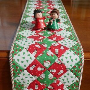PDF Christmas Holiday Quilted Table Runner Pattern Digital Download - Etsy