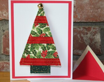 Patrón de guirnalda y tarjeta navideña en PDF (descarga digital)