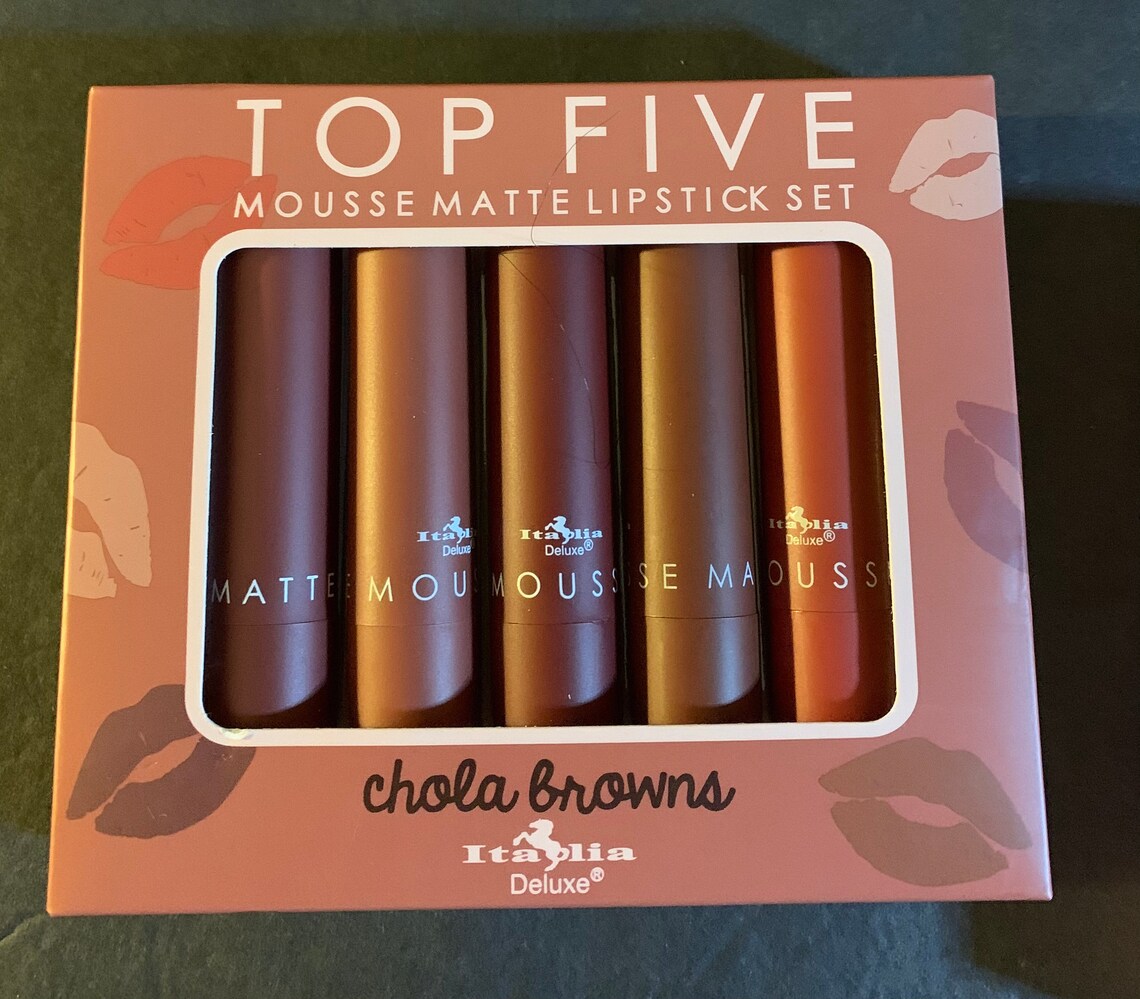 Italia Deluxe Top Five Baddie Babe Mousse Matte Lippenstift Etsy