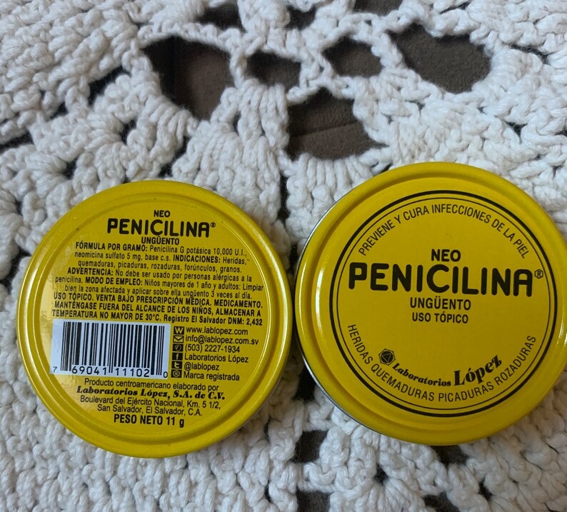 Penicillin Ointment Typical Use Etsy