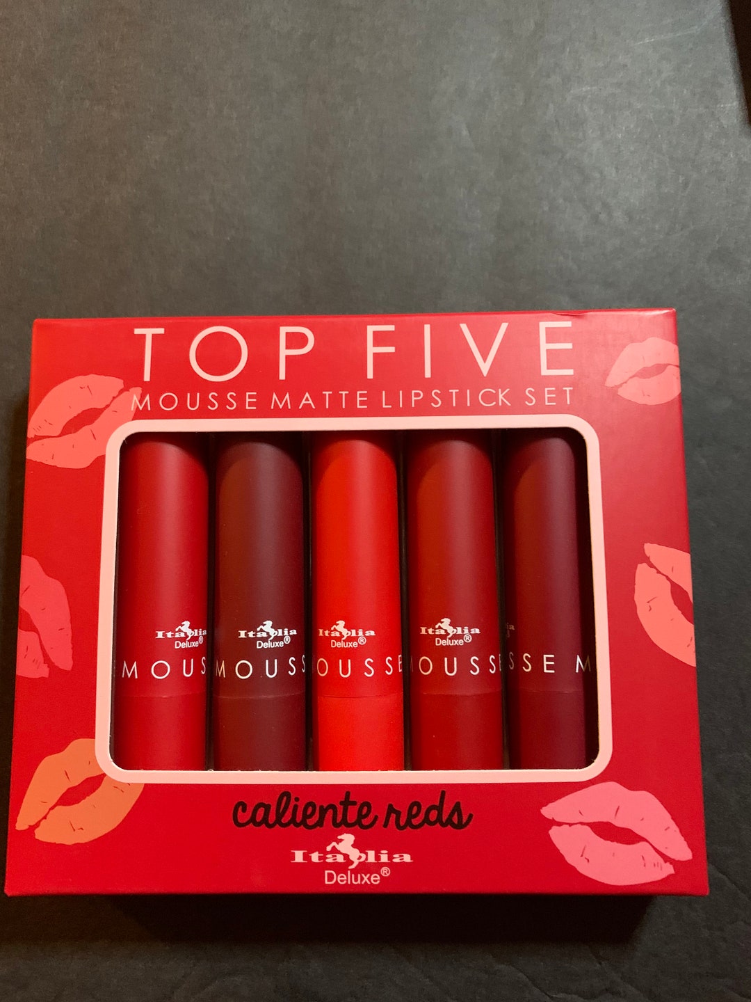 Italia Deluxe Top Five Baddie Babe Mousse Matte Lipstick Set Etsy