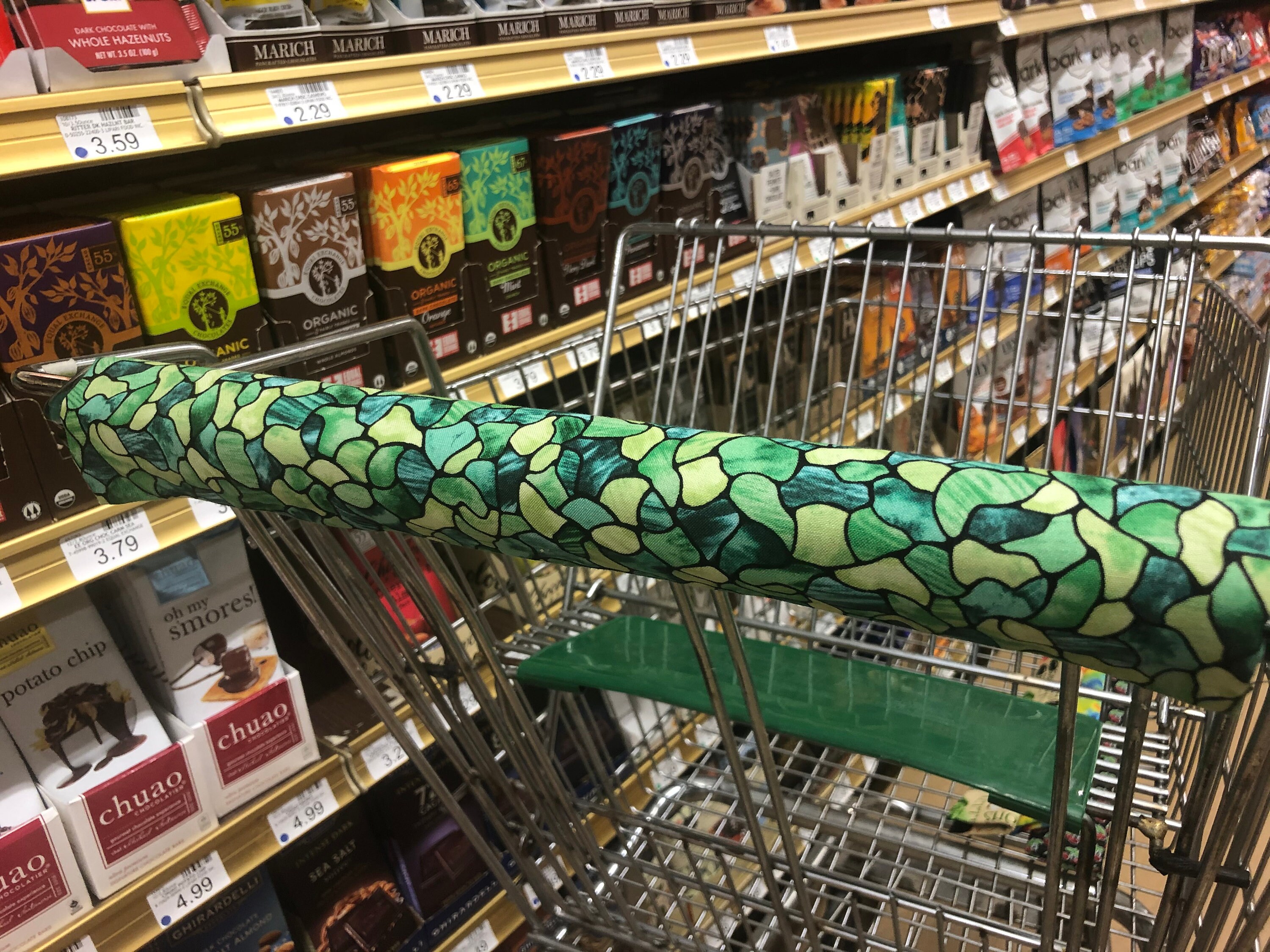 Shopping cart handle cover Etsy