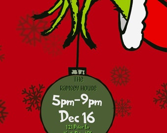 Grinch Theme Christmas Party