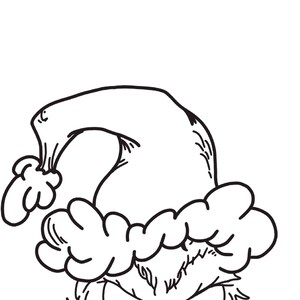 Grinch Printable Coloring Pages 4 Pages - Etsy