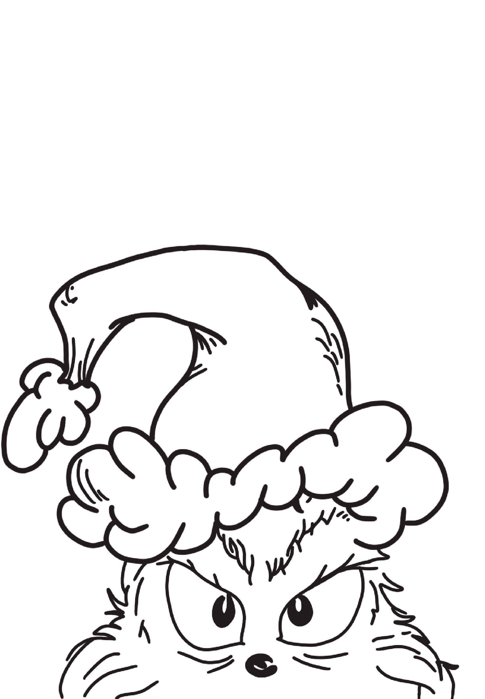 Grinch Stole Christmas Printable Coloring Pages Grinch Stole Christmas Printable Coloring Pages