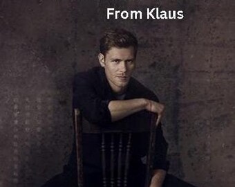 Klaus Mikaelson - Confession Love Letter - Etsy