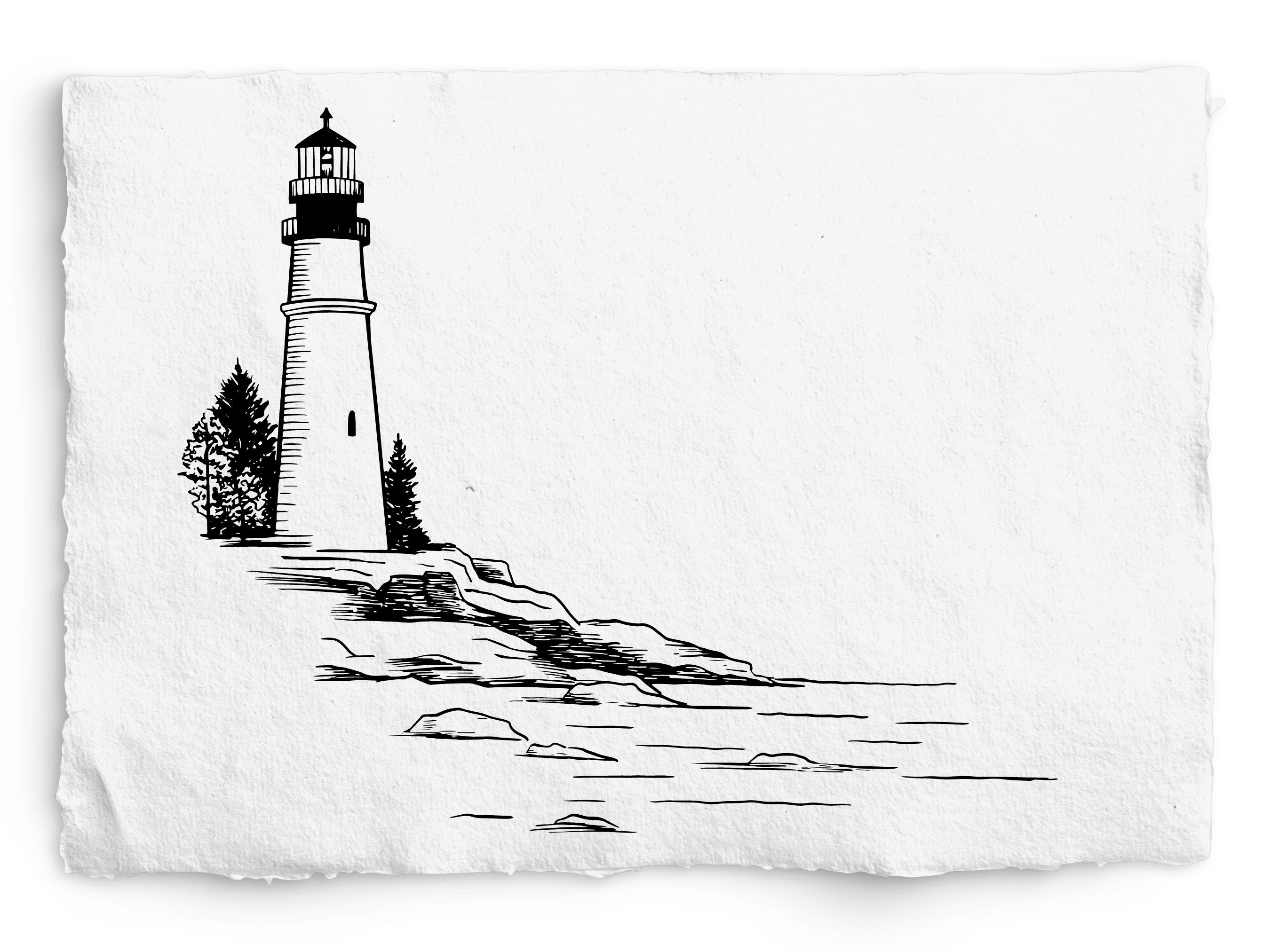 Lighthouse drawing Lighthouse art Lighthouse sketch
