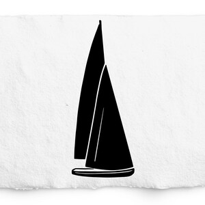 帆船 SVG カット ファイル、手描き、昇華、デジ スタンプ、彫刻ファイル、ロゴ デザイン、スクラップブック、海、山、航海のクリップアート